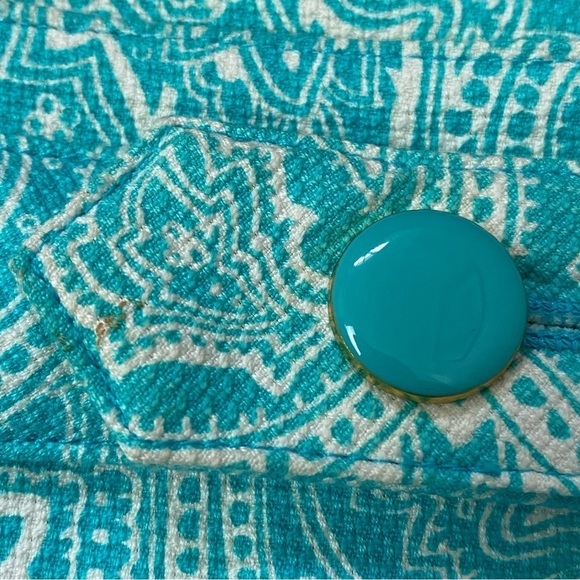 Talbots Womens Belted paisley skirt size 18W Petite - Picture 12 of 12